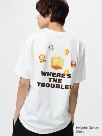 T-shirt unisex con stampa grafica del film Super Mario Galaxy UT