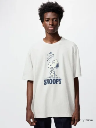 T-shirt unisex con stampa grafica Peanuts