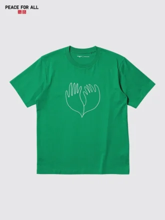T-shirt unisex con stampa Peace for All | Christophe Lemaire