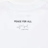 T-shirt unisex con stampa Peace for All | Cristina De Middel T-shirt unisex con stampa Peace for All | Cristina De Middel