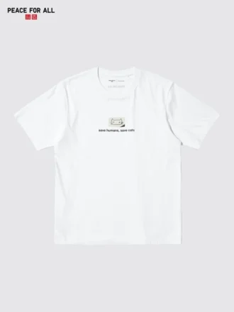 T-shirt unisex con stampa Peace for All | Haruki Murakami