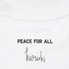 T-shirt unisex con stampa Peace for All | Haruki Murakami T-shirt unisex con stampa Peace for All | Haruki Murakami