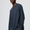 T-shirt unisex in cotone AIRism | Maglie a manica lunga