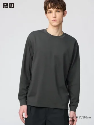 T-shirt unisex in cotone AIRism | Maglie a manica lunga