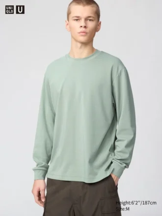 T-shirt unisex in cotone AIRism | Maglie a manica lunga