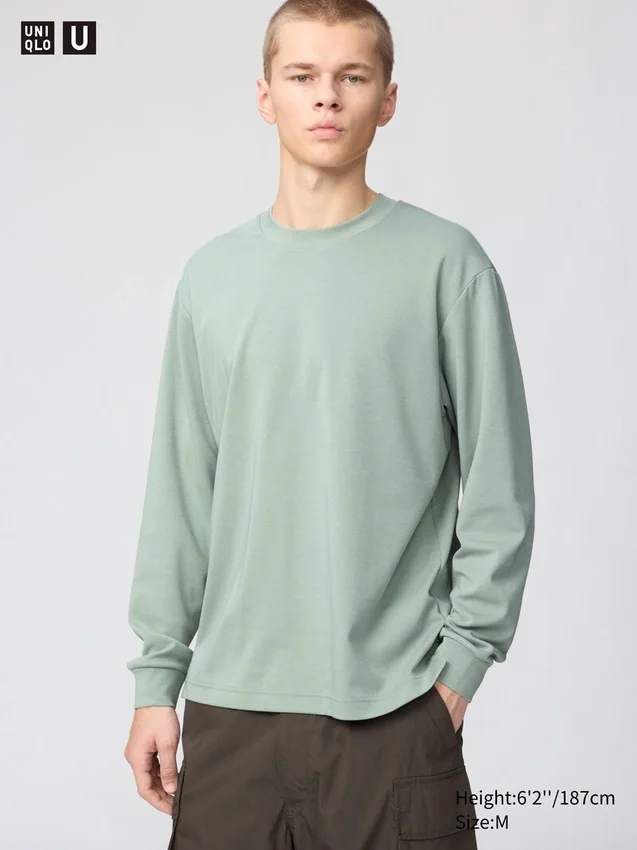 T-shirt unisex in cotone AIRism | Maglie a manica lunga T-shirt unisex in cotone AIRism | Maglie a manica lunga