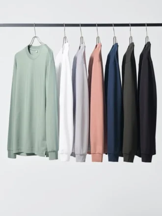 T-shirt unisex in cotone AIRism | Maglie a manica lunga