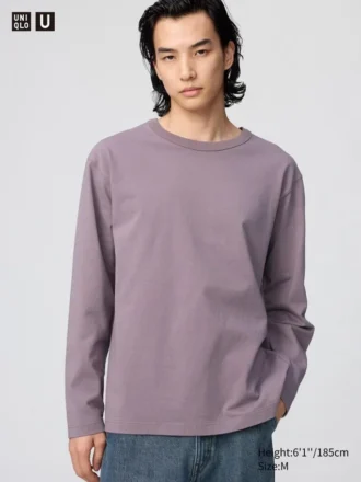 T-shirt unisex in cotone lavato | Maglie a manica lunga