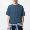 T-shirt unisex lavabile in maglia a coste Milano T-shirt unisex lavabile in maglia a coste Milano