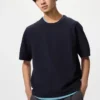 T-shirt unisex lavabile in maglia a coste Milano T-shirt unisex lavabile in maglia a coste Milano