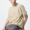 T-shirt unisex lavabile in maglia a coste Milano T-shirt unisex lavabile in maglia a coste Milano