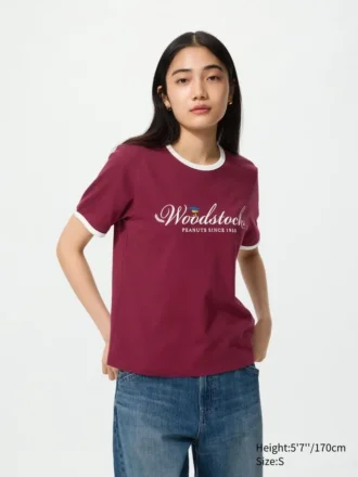 T-shirt UT Peanuts per donne