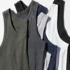 Top a costine Dry Color da uomo Top a costine Dry Color da uomo