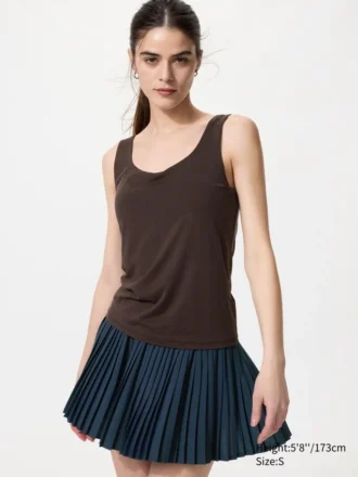 Top a reggiseno AIRism da donna
