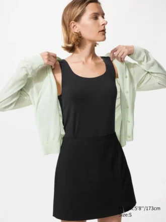 Top a reggiseno AIRism da donna