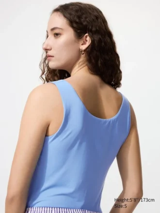 Top a reggiseno AIRism da donna