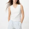 Top a reggiseno con scollo a V da donna Top a reggiseno con scollo a V da donna