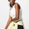 Top a reggiseno corto a costine da donna | Edizione 2025 Top a reggiseno corto a costine da donna | Edizione 2025