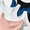 Top a reggiseno corto a costine da donna | Edizione 2025 Top a reggiseno corto a costine da donna | Edizione 2025