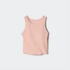 Top a reggiseno corto a costine da donna | Edizione 2025 Top a reggiseno corto a costine da donna | Edizione 2025