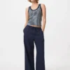 Top da donna a costine morbide | A righe Top da donna a costine morbide | A righe