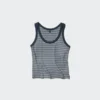 Top da donna a costine morbide | A righe Top da donna a costine morbide | A righe