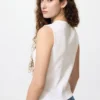 Top da donna con apertura frontale Top da donna con apertura frontale