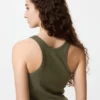 Top reggiseno con scollo a vogatore da donna Top reggiseno con scollo a vogatore da donna