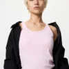 Top reggiseno con scollo a vogatore da donna Top reggiseno con scollo a vogatore da donna