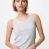 Top reggiseno con scollo a vogatore da donna Top reggiseno con scollo a vogatore da donna