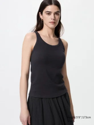 Top reggiseno con scollo a vogatore da donna