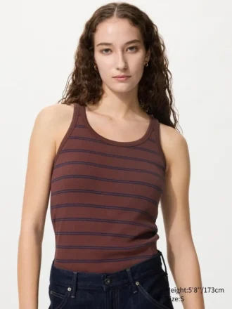 Top reggiseno da donna con dorso a vogatore | A righe