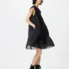 Vestito a balze in cotone leggero da donna Vestito a balze in cotone leggero da donna
