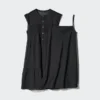 Vestito a balze in cotone leggero da donna Vestito a balze in cotone leggero da donna