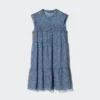 Vestito a balze in cotone leggero da donna | Stampa
