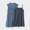 Vestito a balze in cotone leggero da donna | Stampa