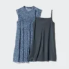 Vestito a balze in cotone leggero da donna | Stampa