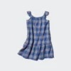 Vestito a canotta per bambina | A quadri