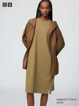 Vestito comodo da donna in cotone AIRism Vestito comodo da donna in cotone AIRism