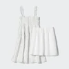 Vestito da canotta da donna in misto lino | A righe