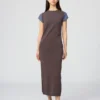 Vestito da donna in maglia di cotone 3D Knit Vestito da donna in maglia di cotone 3D Knit