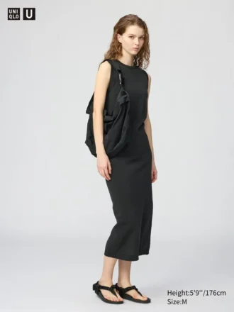 Vestito da donna in maglia di cotone 3D Knit