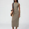 Vestito da donna in maglia di cotone 3D Knit