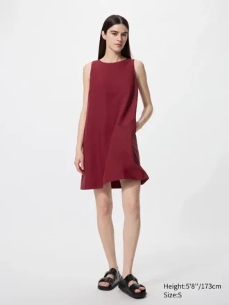 Vestito da donna in misto lino
