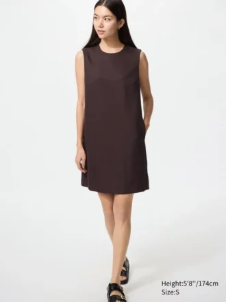 Vestito mini dritto da donna