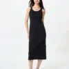 Vestito reggiseno a costine da donna Vestito reggiseno a costine da donna