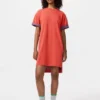 Vestito T-shirt oversize bicolore da donna Vestito T-shirt oversize bicolore da donna