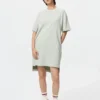 Vestito T-shirt oversize bicolore da donna Vestito T-shirt oversize bicolore da donna