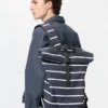 Zaino unisex con chiusura a rotolo | A righe