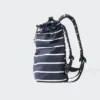 Zaino unisex con chiusura a rotolo | A righe